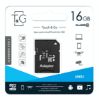  Зображення Карта пам`ятi MicroSDHC 16GB UHS-I Class 10 T&G + SD-adapter (TG-16GBSD10U1-01) 